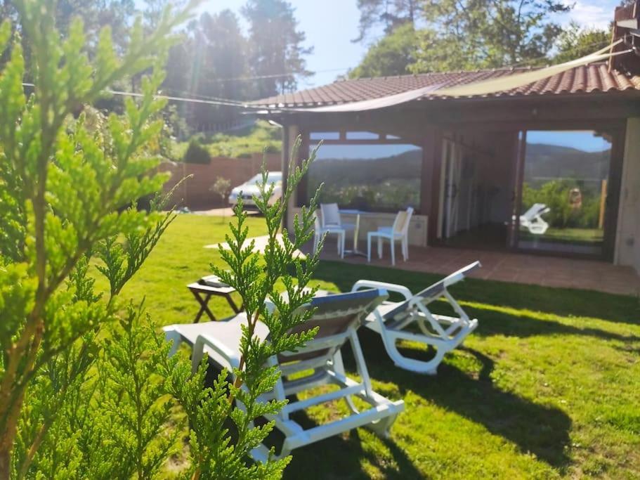 Casa Nueva De Vigo Rural Mos Con Jacuzzi Y Chimenea Para Escapada Romantica ภายนอก รูปภาพ