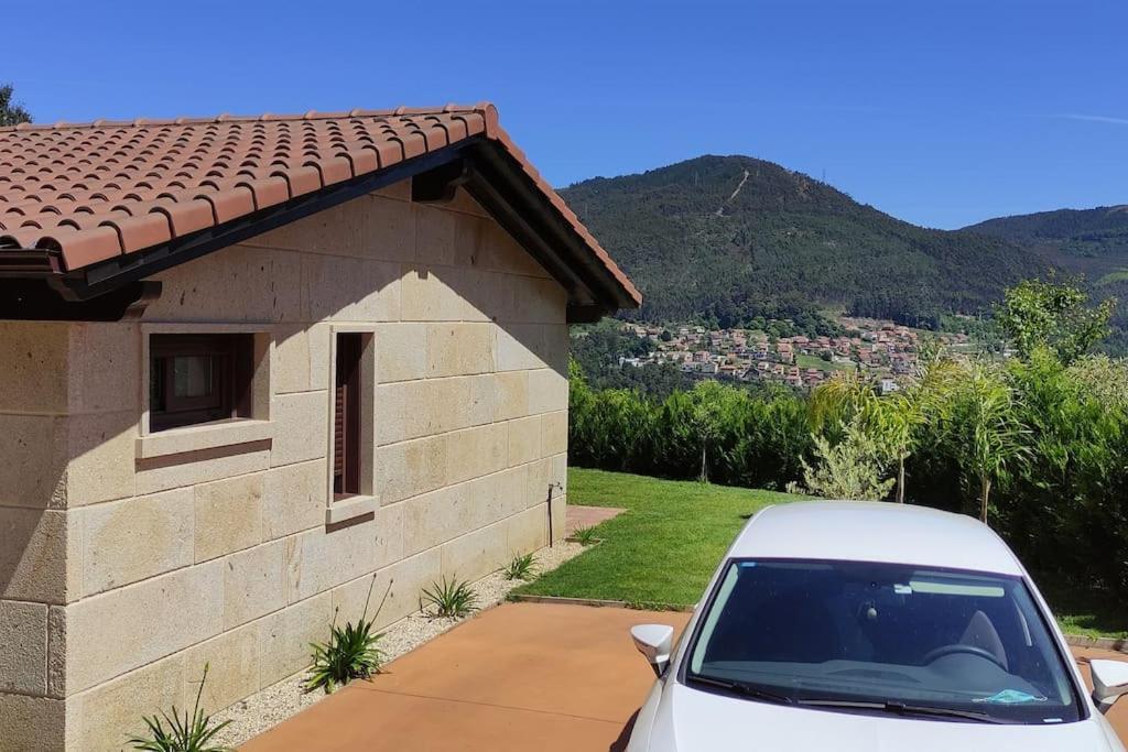 Casa Nueva De Vigo Rural Mos Con Jacuzzi Y Chimenea Para Escapada Romantica ภายนอก รูปภาพ