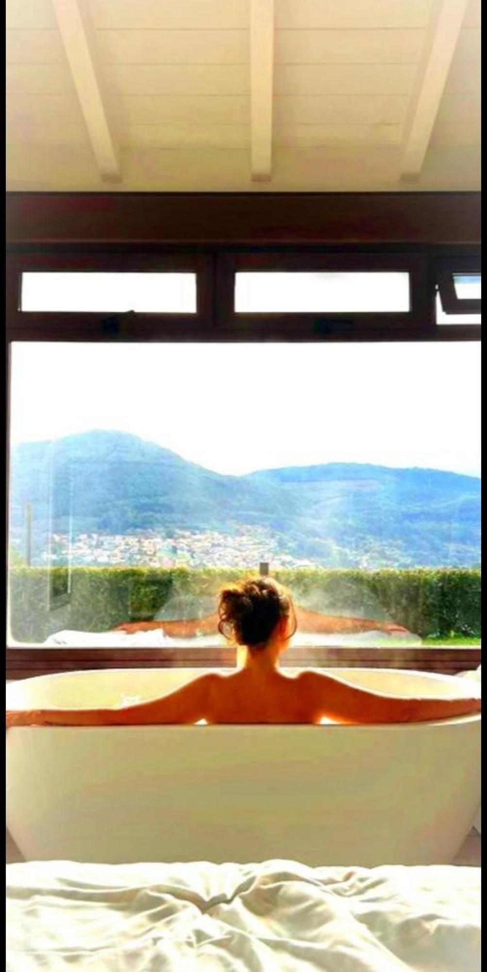 Casa Nueva De Vigo Rural Mos Con Jacuzzi Y Chimenea Para Escapada Romantica ภายนอก รูปภาพ